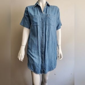 Madewell T-shirt Dress size XS light Denim